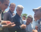 برگزاری کارگاه آموزشی هرس سبز انگور با مشارکت گسترده باغداران در روستای بهرام‌آباد سروآباد