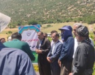 برگزاری کارگاه آموزشی هرس سبز انگور با مشارکت گسترده باغداران در روستای بهرام‌آباد سروآباد