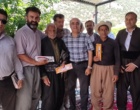 برگزاری کارگاه آموزشی هرس سبز انگور با مشارکت گسترده باغداران در روستای بهرام‌آباد سروآباد