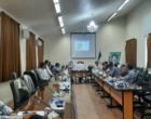 نشست ارزیابی عملکرد مرکز تحقیقات و آموزش کشاورزی و منابع طبیعی استان کردستان با حضور معاون وزیر جهاد کشاورزی و رئیس سازمان تات