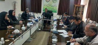 جلسه ای در راستای بررسی راهکارهای تقویت رویکرد درآمدزایی در ایستگاه‌های تحقیقاتی کردستان برگزار شد.