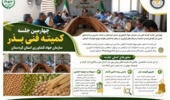 تصمیم‌سازی برای آینده بذر استان؛ چهارمین کمیته فنی بذر کردستان برگزار شد