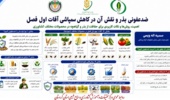 اینفوگرافی ضدعفونی بذر؛ نخستین گام برای کاهش آفات و مصرف سموم در آغاز فصل کشت