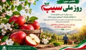 هفتم مهر؛ روز ملی سیب گرامی باد