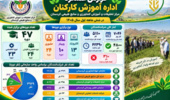 ۴۷ دوره آموزشی با مشارکت بیش از پنج هزار نفر از کارکنان بخش کشاورزی کردستان برگزار شد