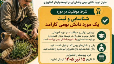 «هر مروج، یک راوی دانش بومی»؛ فراخوان ثبت و مستندسازی گنجینه‌های دانشی کشاورزان کردستان
