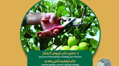 بررسی تخصصی مزایا و روش‌های «هرس سبز» در درختان میوه در مجله رادیویی کشاورزی با حضور دکتر حامد دولتی بانه