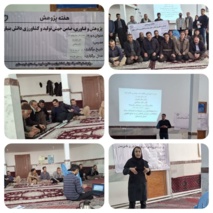 دوره آموزشی «آشنایی با اصول تغذیه و بیماری‌های دام» در روستای خروسه به مناسبت هفته پژوهش در روستای خروسه برگزار شد.