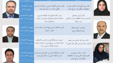 کردستان، میزبان نخبگان توسعه گیاهان دارویی ایران